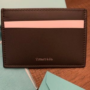 Tiffany credit card and business card holder
